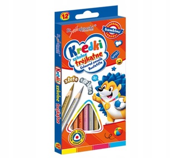 Треугольные школьные мелки St. Majewski Bambino a'12