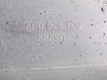 LIŠTA KRYT NÁRAZNÍKU 5P0825189 SEAT ALTEA ZADNÍ ORIGINÁLNÍ
