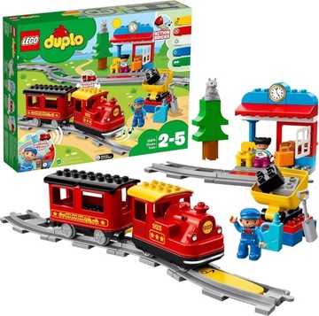 LEGO DUPLO, Pociąg parowy, 10874