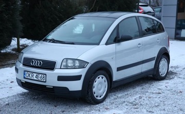 Audi A2 1.4 TDI 90KM 2005 Audi A2 Tempomat, Grzane Fotele, Komputer, Climatronic, Zadbany, Lakier St
