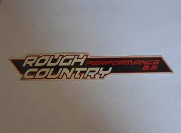 Naklejka emblemat Rough Country Performance 2.2