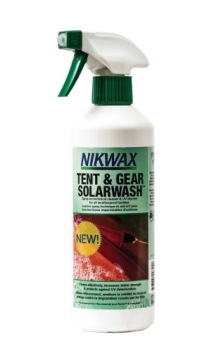 Nikwax Tent & Gear SolarWash + SolarProof для мытья и гидроизоляции палаток