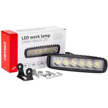 LAMPA ROBOCZA halogen szperacz LEDowa IP67 6000K