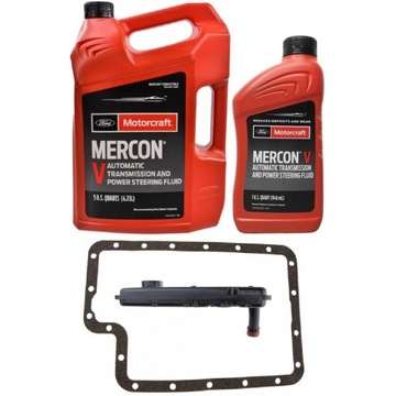 MOTORCRAFT MERCON V 6L + FILTR SKRZYNI (4R100) FORD / LINCOLN NAVIGATOR