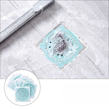 3 ОДНОРАЗОВЫХ ПАКЕТА СЛИВНЫЕ НАКЛЕЙКИ ФИЛЬТР ДЛЯ ВОЛОС НАПОЛЬНЫЙ