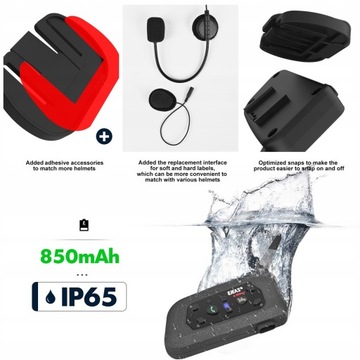 EJEAS V6 PRO МОТОЦИКЛОВЫЙ ИНТЕРКОМ