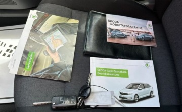 Skoda Rapid II Spaceback 1.2 TSI 85KM 2016 Skoda RAPID 2016 Klimatyzacja 5 drzwi Bezwypadkowy Zarejestrowany w PL VAT, zdjęcie 36