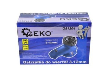 Точилка для сверл 3-12мм 100Вт GEKO G81204