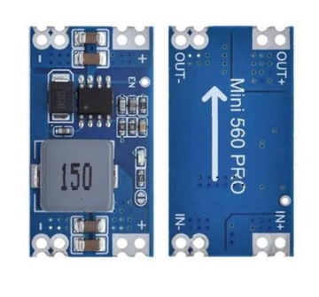 PRZETWORNICA NAPIĘCIA STEP-DOWN 7-20V-->5V 5A MINI560