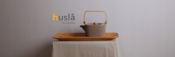Хлебница АКАЦИЯ с доской и ножом 37,5х19х21,5 см Husla