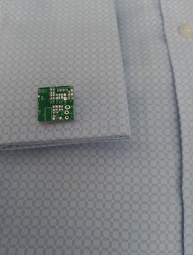 Запонки с узором ELECTRONICS