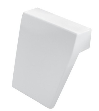 ZAGŁÓWEK wannowy BESCO biały Modern Quadro Intima