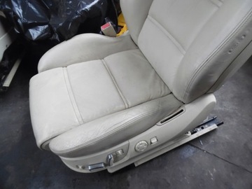 Audi a8 d3 длинные сиденья, диван, светлая кожа