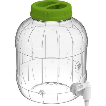 Wielofunkcyjny słoik z kranikiem 5 L