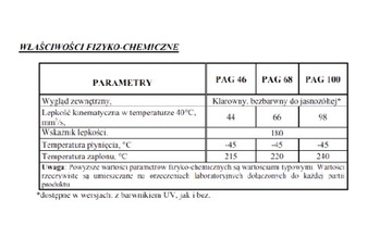 Масло для компрессора кондиционера PAG 46 1л UV SPECOL PL