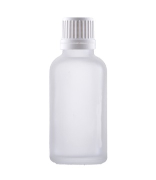 BUTELKA SZKLANA 30ML NAKRĘTKA Z PIERŚCIENIEM GW.