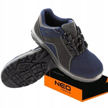 NEO BUTY PÓŁBUTY OBUWIE ROBOCZE O2 SRC TRZEWIKI NUBUK 82-740 r. 41