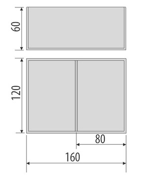 Органайзер Контейнер Коробка для ящиков PLEXI PLEXI
