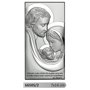 OBRAZEK SREBRNY 6650S/2