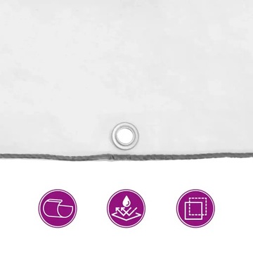 Прозрачный тарпаулин с полиэтиленом 2х5 м.