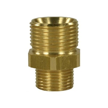 Redukcja mosiężna M22x1,5 AG - 1/2