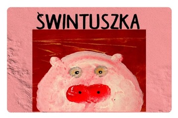 Magnes na lodówkę świnka świnia świntuszka chrum