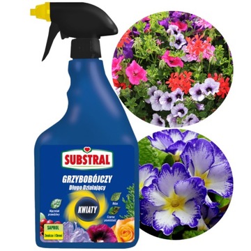 SAPROL środek grzybobójczy 750ml SUBSTRAL do KWIATÓW RÓŻ DŁUGO DZIAŁAJĄCY
