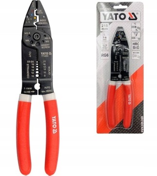 МНОГОФУНКЦИОНАЛЬНЫЙ СНЯТНИК ДЛЯ ИЗОЛЯЦИИ YATO 2,6–5,0 мм