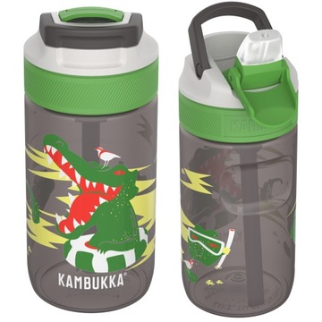 Butelka Szczelna Na Wodę Bidon Tritanowy Ze Słomką BPA Free 400ml Ustnik