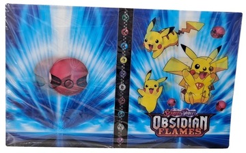 3D-альбом для коллекционных карточек POKEMON, 240 микс-карточек