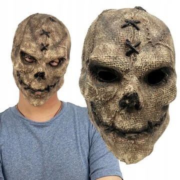 STRACH NA WRÓBLE MASKA SCARECROW KOSTIUM HALLOWEEN