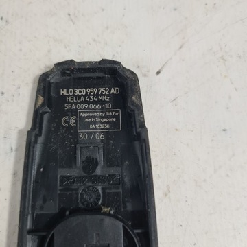 KLÍČEK OVLÁDAČ VOLKSWAGEN PASSAT CC OE 3C0959752AD
