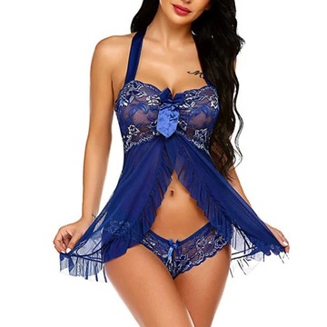 Hot Babydoll Women Lace Sexy Lingerie Dress Porno