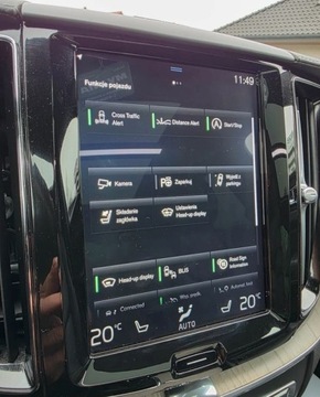 Volvo XC60 II Crossover T6 310KM 2019 Volvo XC 60 Rezerwacja 310KM AWD Masaze HAK Head-UP 2.0 Benzyna 310KM, zdjęcie 28