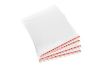 TORBY WORECZKI CELOFANOWE BG Z TASMA 10x20+5 cm