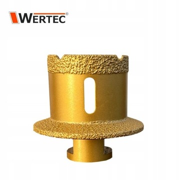 WERTEC Koronka diamentowa do gresu WERTEC 50-70mm WTC5070