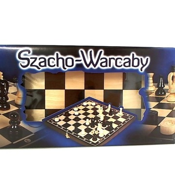 Szacho-warcaby 36cm. MAGIERA