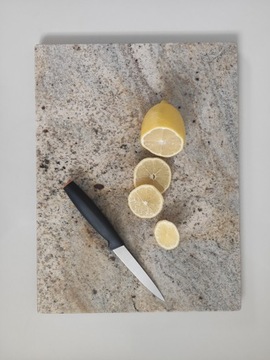 Разделочная доска гранитная Milenium Cream 20x30см