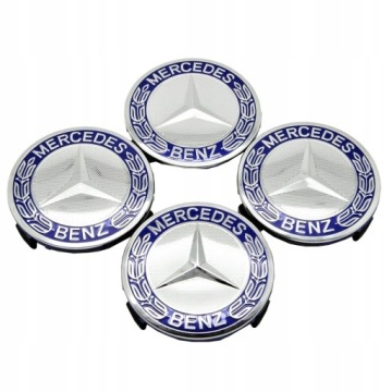 Центральный колпак Mercedes OE 75 мм Центральные колпаки Mercedes-Benz для колесных дисков