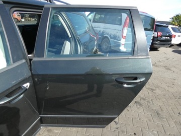 KOMPLETNE DRZWI LEWY TYŁ LC6S VW PASSAT B6 KOMBI 2005-2010