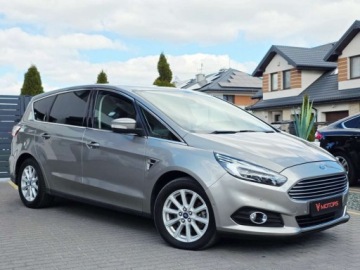 Ford S-Max II Van 2.0 TDCi 180KM 2016 Ford S-Max Titanium 180KM FULL LED Skora Navi Panorama KeylessGo BLIS SONY, zdjęcie 31