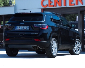 Jeep Compass II SUV Facelifting 1.3 GSE T4 150KM 2021 Jeep Compass 150ps Limited Keyles Skóra Blis Kamera Sam Parkuje 230V DAB 18, zdjęcie 7