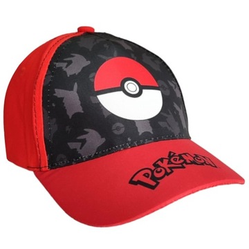 Czapka z daszkiem dziecięca Pokemon Pikachu 52