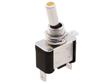 PRZEŁĄCZNIK ON-OFF pomarańczowa dioda LED 12V/ 20A