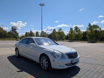 Mercedes Klasa S W221 Limuzyna 5.5 V8 (500) 388KM 2008 Mercedes S550L z Japonii, zdjęcie 3