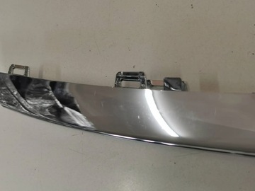 CHRÓM LIŠTA SPOILER NÁRAZNÍKU PŘEDNÍHO MERCEDES TŘÍDA E W-213 AMG 2.076