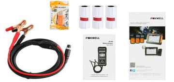 ТЕСТЕР АККУМУЛЯТОРА FOXWELL BT780 С ПРИНТЕРОМ PL