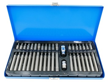 KLUCZE TORX SPLINE IMBUSOWE 40 BITÓW TORXY IMBUSY