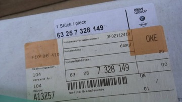 TŘETÍ SVĚTLO STOP 7328149 BMW 2 F45 F46 NOVÉ