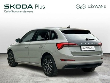 Skoda Scala Hatchback 1.0 TSI 110KM 2022 Skoda Scala Salon PL Szary Steel FV23 Climatronic Grzana szyba ASO, zdjęcie 2